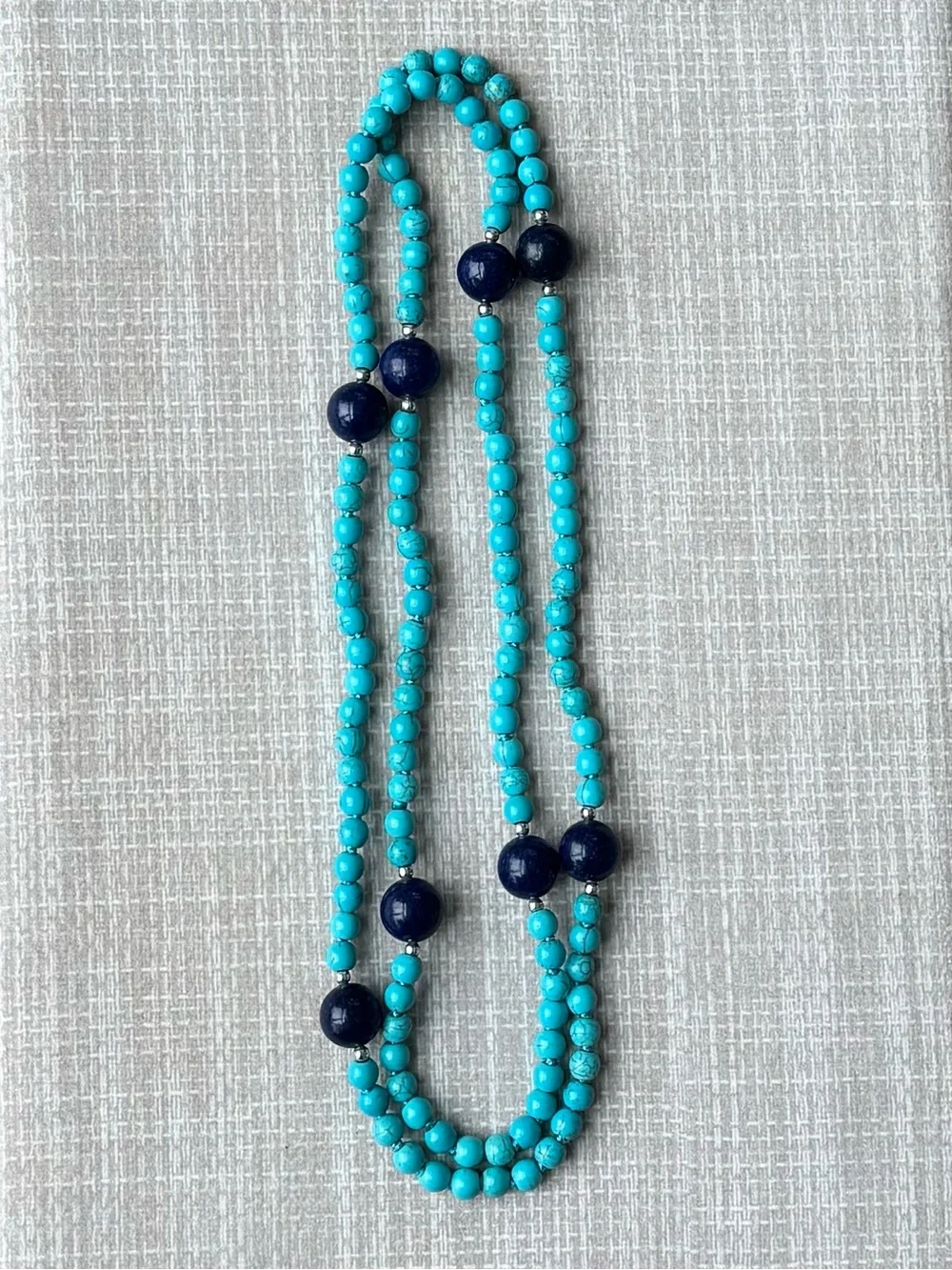 NWOT Polo Ralph Lauren Turquoise and Lapis Lazuli Necklace